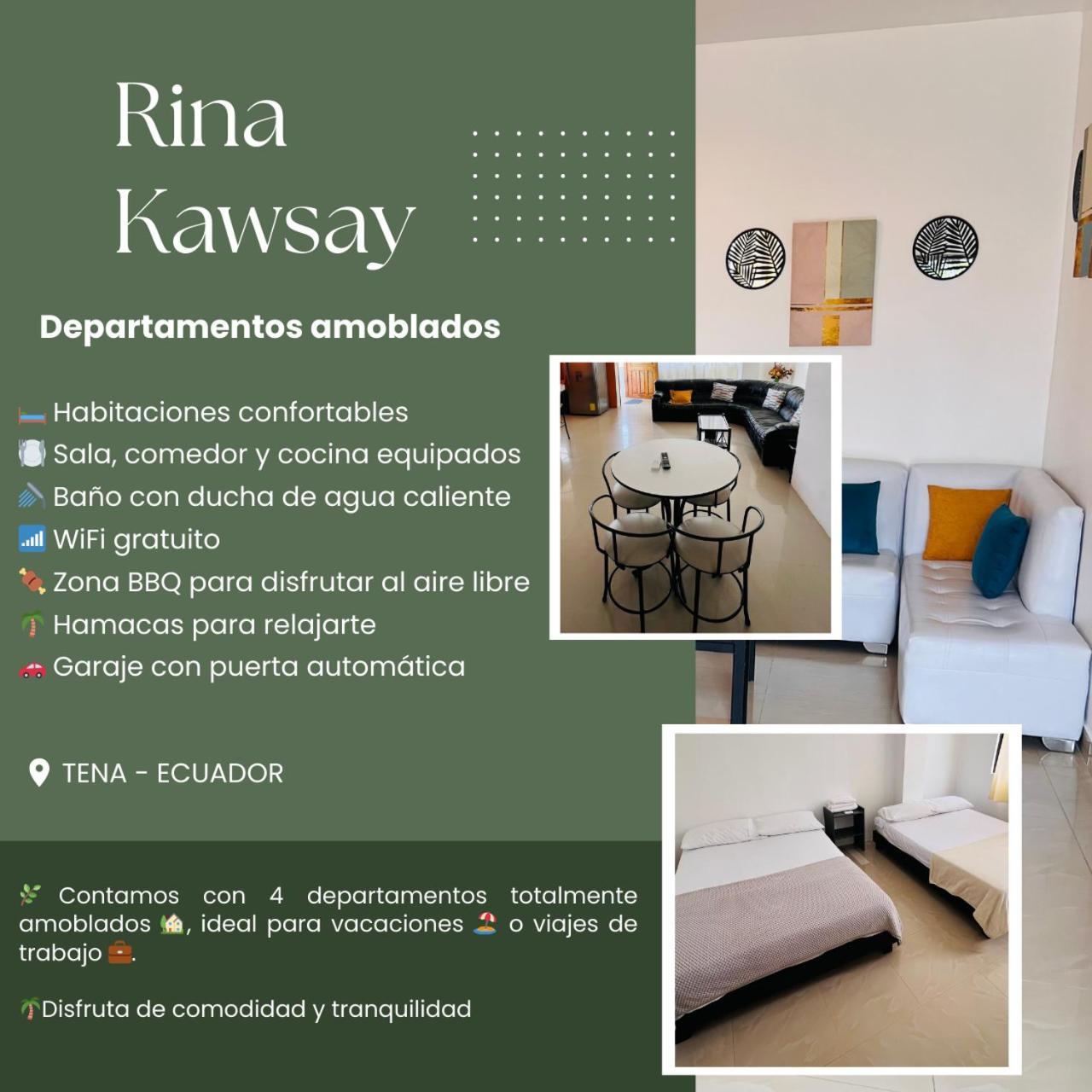 Rinakawsay - Viveviajando Apartamento Amoblado En 特纳 外观 照片